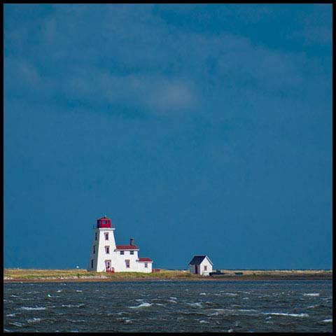 Cascumpec Sandhill Lighthouse